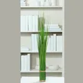 künstliches Stehgras Bündel, Deko Gräser H. 60cm D. 7cm grün DPI