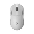 Logitech G PRO X 2 Light White Gaming-Maus wireless Mouse Optisch Programmierbar