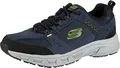 Skechers Herren Oak Canyon-51893 Sneaker, Blau Navy Lime Nvlm, 42 EU