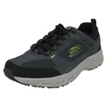 Herren Skechers Schnürschuhe Leder Alltag Sportliche Trainer Eichenkanal 51893