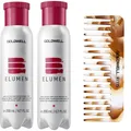 Goldwell Elumen Haarfarbe Pure KK@ALL 2x 200ml + SUNKISSED Kamm