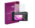 atFoliX Schutzfolie Panzerglasfolie für Sony Alpha a6700, Ultradünn und superhart