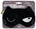 moses Ed, the Cat Schlafmaske Sleepy Ed – Kuschelweiche Schlafmaske aus Jersey, Mit breitem und elastischem Band