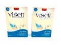 2er Pack visett Haarentfernung 300g Sanfte Enthaarung Beine Rücken Intimbereich