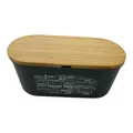Kesper Brotbox grau 34cm