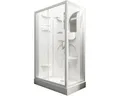 Komplettdusche SCHULTE Malta 80 x 120 x 210 cm alpinweiß