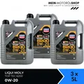Liqui Moly Top Tec 6200 0W-20 VW 508 00 ACEA C5 Motoröl 3x5 Liter = 15 Liter