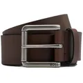 BOSS Ledergürtel Joris Sz40 Leather Belt aus echtem Rindsleder braun W90