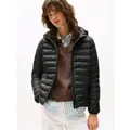 Tommy Hilfiger für Damen. WW0WW42046 Global Jacket schwarz (S), Lässig, Langarm, Recyceltes Polyester, Nachhaltig