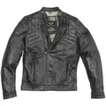 Black-Cafe London Motorradjacke Philadelphia Motorrad Lederjacke schwarz 48
