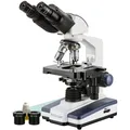 AmScope B120C 40X-2500X LED Labor Binokular Mikroskop Mit 3D-Bühne