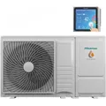 Hisense Hi-therma Ahz-080hcds1 11 Kw R32 Reversible Monoblock-luft-wasser-wärmepumpe Mit Einzellüfter Und Hsxm-fe01 Touch-kabelfernbedienung Zum Heizen/kühlen – Erste Inbetriebnahme Inklusive