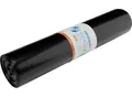 Deiss PREMIUM PLUS® Abfallsäcke, Recycling-LDPE, reißfest, B 700 x H 1100 mm, 120 liter, 31 µm, schwarz, 250 Stück