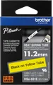 P-TOUCH HSE-631E - Schrumpfschlauch, 3:1, 11,2 mm x 1,5 m, gelb/schwarz
