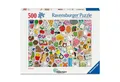 Ravensburger Puzzle Erwachsenenpuzzle 500 Teile - Niedliches Kawaii Chaos, 500 Puzzleteile
