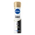 NIVEA Black&White 48 H Invisible Silky Smooth Antitranspirant Spray für Damen 150ml