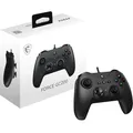MSI FORCE GC200 Kabelgebundener PC-Gamepad-Controller – Hall-Effekt-Trigger, fortschrittliche analoge Daumensticks, doppelt Vibrationsmotoren, USB 3.0 – kabelgebunden