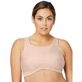 GLAMORISE Bügelloser BH Sport Bustier braun 100