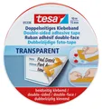tesa 05338 doppelseitiges Klebeband 15,0 mm x 10,0 m, 1 Rolle