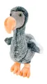 Teddys Rothenburg Kuscheltier Dodo grau/weiß 28 cm Plüschvogel