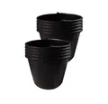 Prosperplast Blumenkasten Prosperplast Eimer BUCKET 12 Liter - schwarz 10er Set