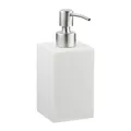 2x Seifenspender Pumpspender 300 ml nachfüllbar weiß