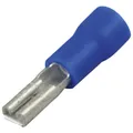 REV-Ritter Flachstecker, metall/kunststoff, 30 Stück - blau