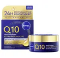 Nivea Nachtcreme Q10 ANTI-FALTEN EXTRA-REICHHALTIG NACHTPFLEGE, speziell für trockene bis sehr trockene Haut