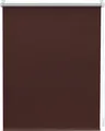 Thermo-Rollo Klemmfix, ohne Bohren, Verdunkelung Braun 70 cm x 15