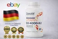 OstroVit Vitamin D3 4000 IE + K2 – 100 Tabs – Hochdosiert - Immunsystem