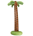 PALME AUFBLASBAR DEKO-PALME GUMMIPALME PARTYPALME PARTYDEKO PLASTIKPALME 180CM