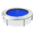 Heymans Trimilin Heymans Trampolin Trimilin Mini Swing Rebounder klappbare Beine schwarz-silber HEY-198