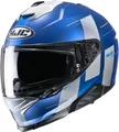 Helm Helmet Motorrad Integral Doppelt Visier HJC I71 Peka MC2SF Blau Matt SZ-XS