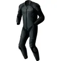 RST S1 D3O, Lederkombi 1tlg. perforiert - Schwarz/Schwarz - 4XL
