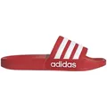 adidas adilette Shower rot / weiß 43=UK9
