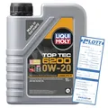 Original LIQUI MOLY Motoröl Top Tec 6200 0W20 // 1 Liter // 20780