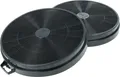 vhbw 2x Aktivkohlefilter kompatibel mit Constructa Z5115 X5 Dunstabzugshaube - 20,2 cm