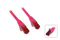 Goobay 93439, 3 m, Cat6, S/FTP (S-STP), RJ-45, RJ-45, Magenta