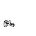 hansgrohe Eckventil mit Feinfilter, 1/2 x 3/8, Chrom 13904000