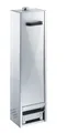 Peetz Alu-Räucherofen 340 - für ca. 12 Fische oder 6 Aale hängend, silber, mit Schieber