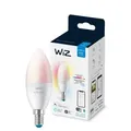WIZ E14 Smarte LED Kerzenlampe RGBW 4,9W wie 40W WLAN/Wi-Fi Tunable White & Color