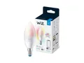 WIZ E14 Smarte LED Kerzenlampe RGBW 4,9W wie 40W WLAN/Wi-Fi Tunable White & Colo
