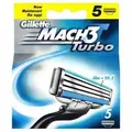 Gillette MACH3 TURBO Rasierklingen 5 St. (8700216503419)