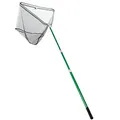 Zite Fishing Hammerkopf-Kescher Angeln Gummiert - Großer Teleskop Angelkescher 3m für Karpfen, Raubfisch & Mehr - Kescher gummiert, Angel-Kescher Unterfangkescher, Angelkescher-gummiert Käscher