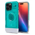 Spigen Classic C1 MagSafe, Bondi Blue - iPhone 16 Pro
