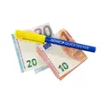 GENIE Geldscheinprüfgerät Geldscheinprüfstift Quicktester, prüft Euro, US-Dollar, britische Pfund und Schweizer Franken