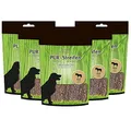 Schecker Dörrfleisch für Hunde - PUR Kaustreifen Pferd - Gluten- und getreidefrei - 100% von nur Einer Tierart - 5 x 100 g