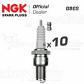Set 10 Kerzen Von Zündung Original NGK B9ES