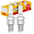 Kerze 2x NGK B9ES SAE lose [2611] Std. für Suzuki GT 250 X7 GT2502 X Bj.1981