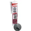Fischer Sanitärsilicon DSSA Dunkelgrau 310 ml